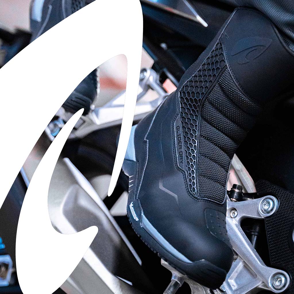 Forma motorcycle boots, mens, touring waterproof street road moto