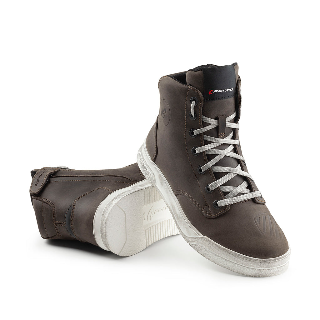 motorcycle boots | Forma City mens brown, urban waterproof street