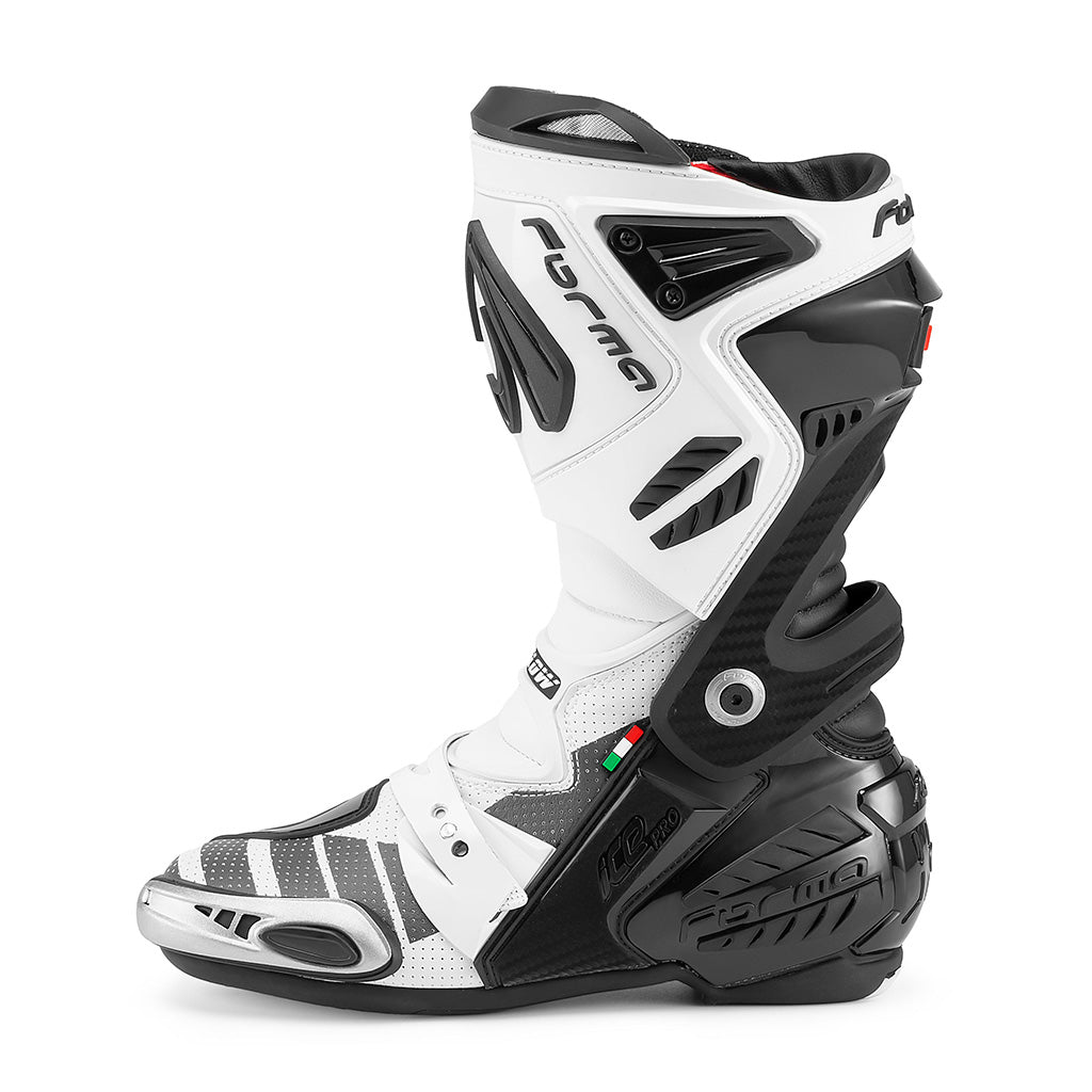 motorcycle boots | Forma Ice Pro Flow road racing red black street