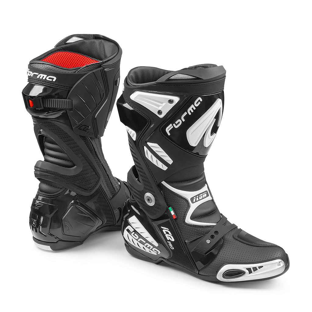 motorcycle boots | Forma Ice Pro Flow road racing black street