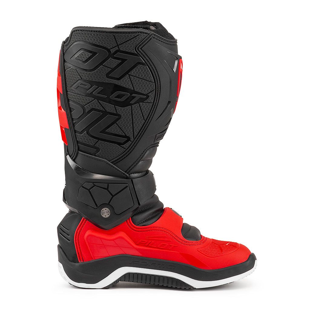 Forma K2 バイクブーツ レッド/ホワイト/ブラック motocross boots | Forma Pilot offroad motocycle boots red mx tech