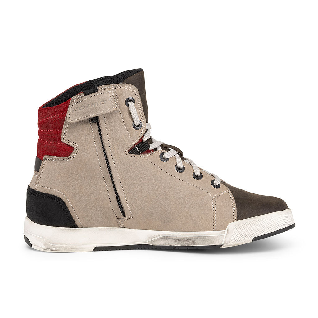 motorcycle boots | Forma Swift Dry waterproof taupe street urban