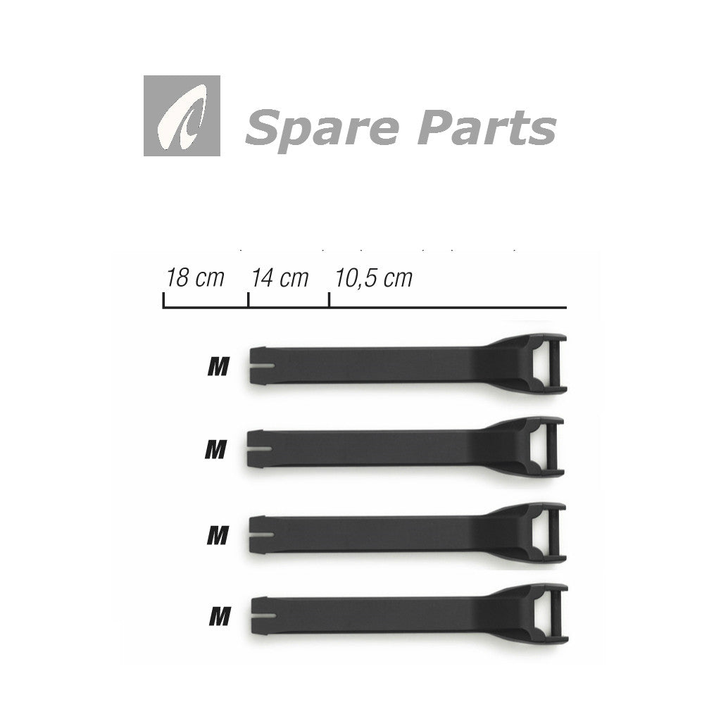 Forma boots Strap kit black spare parts home main usa world service support warranty customer racing gear