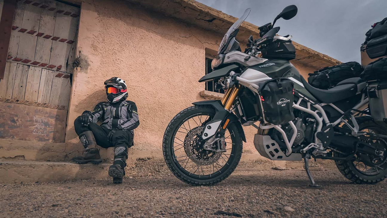 motorcycle boots adventure adv dual sport waterproof alpine tech