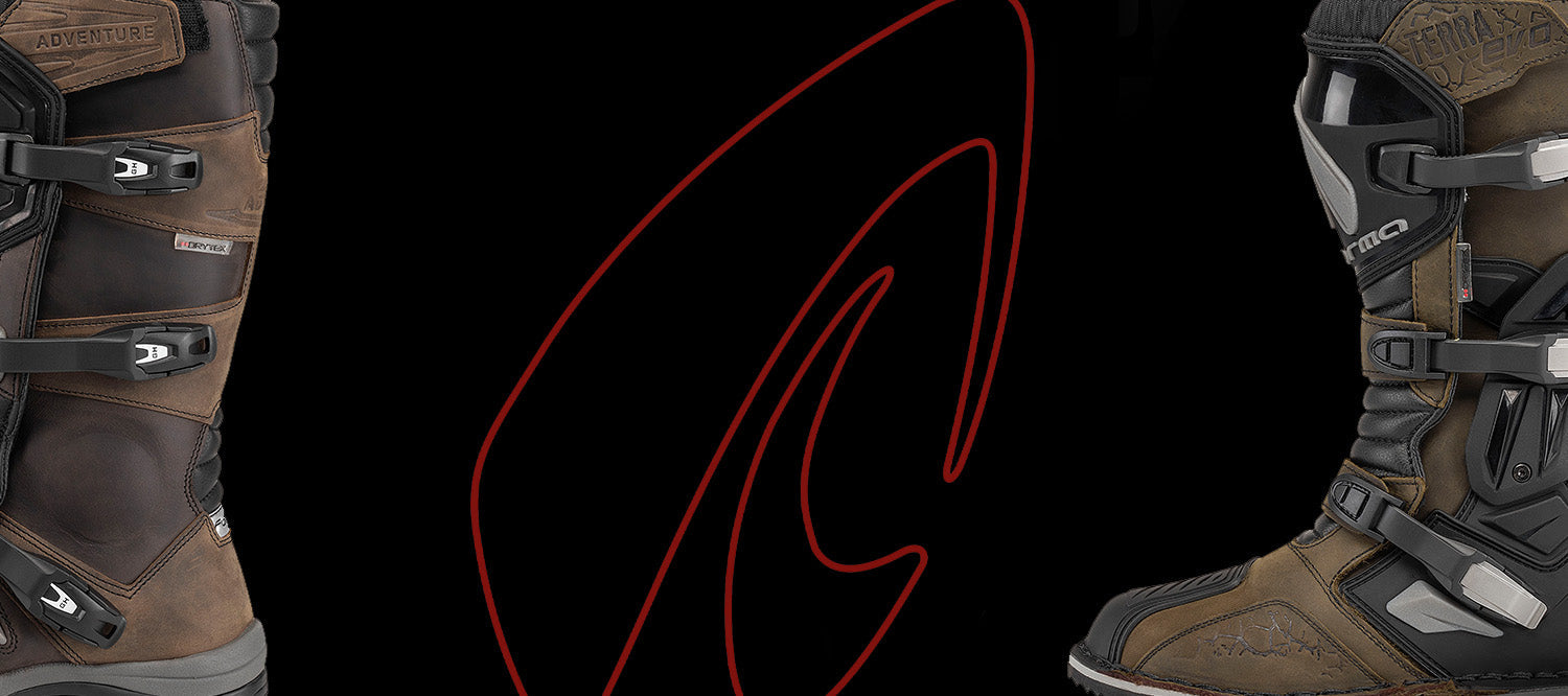 motorcycle boots adventure adv dual sport waterproof alpine tech