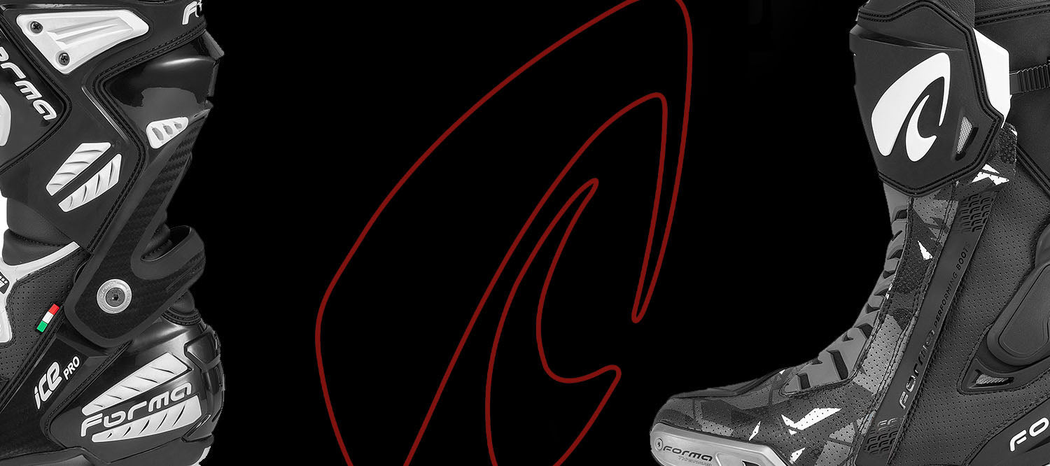 Forma motorcycle boots phantom ice pro motogp superbikes racing track  gear tech alpine 