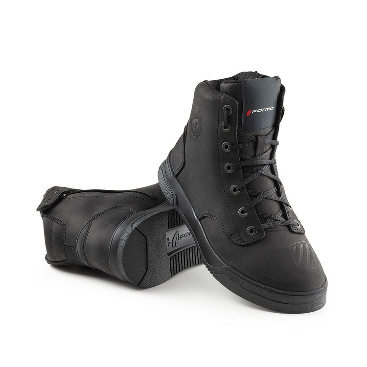 Forma city dry motorcycle boots footwear urban city street waterproof black lightweight riding shoes street main usa home support best quality