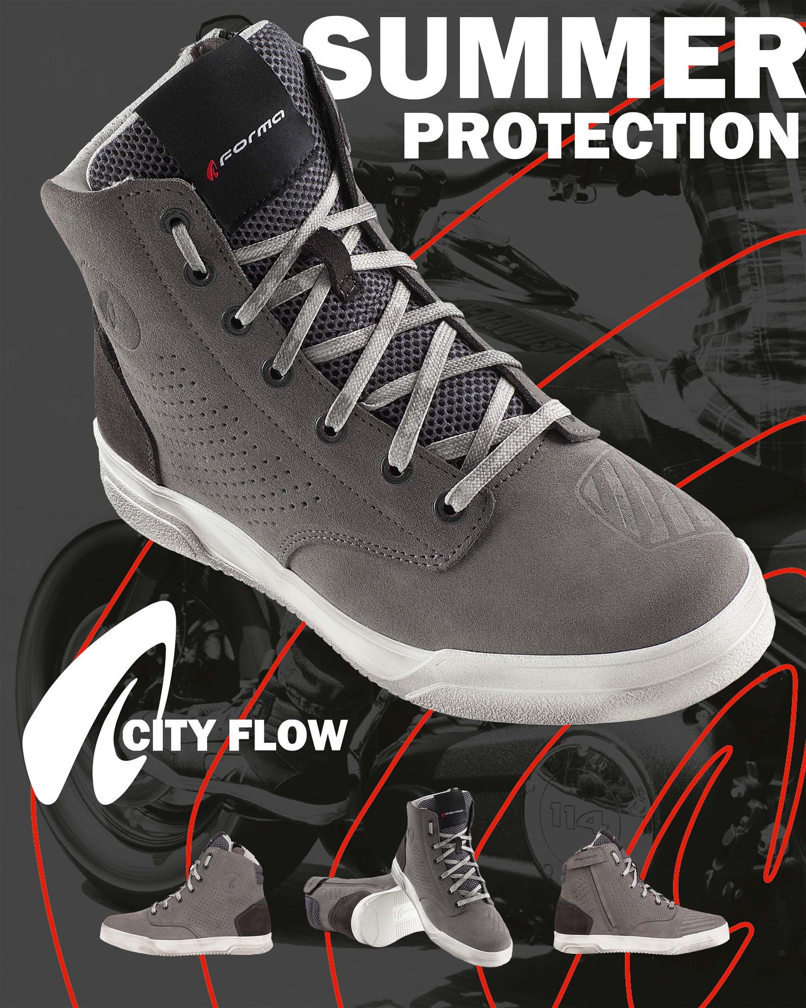 motorcycle boots summer ride shoes protection comfort main home usa italy
