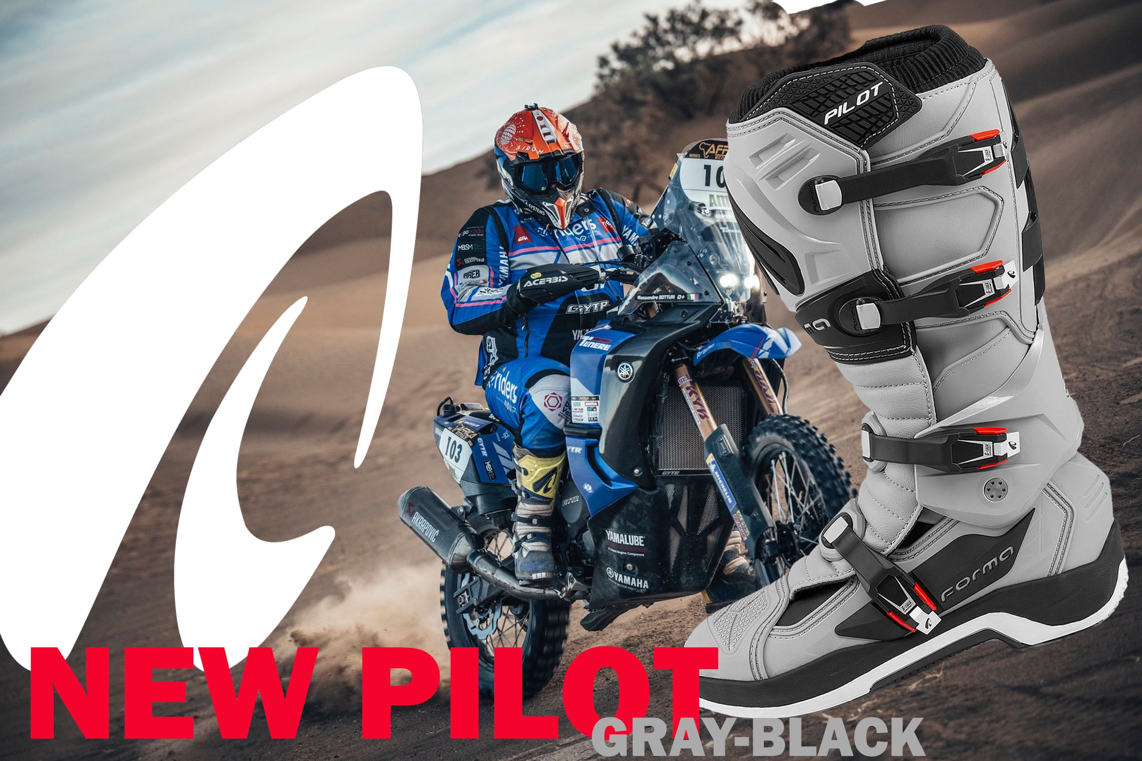 Forma motocross boots offroad racing tech riding pilot footwear alpine adv adventure enduro motorcycle moto 