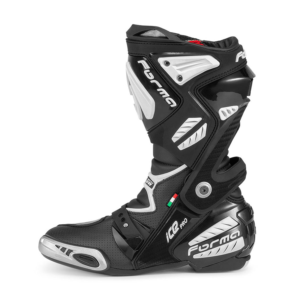 motorcycle boots | Forma Ice Pro Flow road racing black street