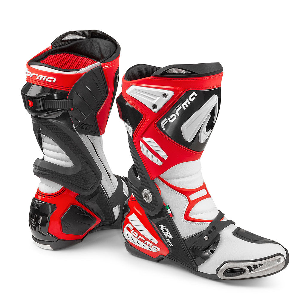 motorcycle boots | Forma Ice Pro mens red racing street track road