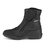 Forma boots latino touring short low ankle double zip black footwear side 