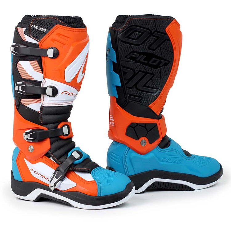 forma boots orange motocross boots forma pilot home main usa america world service support warranty customer  frontier 