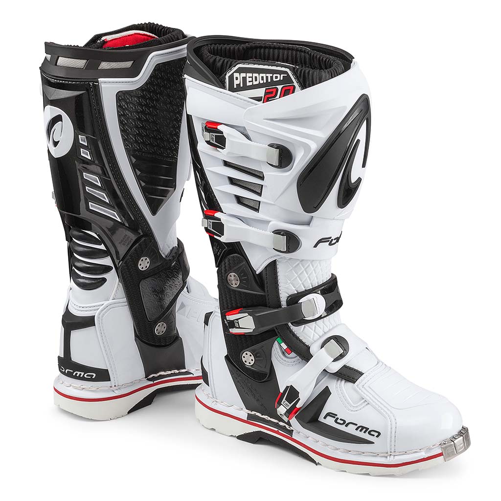 Forma Predator バイクブーツ モトクロス用 白・黒　28cm Forma Predator 2.0 Boots – Atomic-Moto
