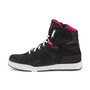 Forma swift x boots motorcycle womens  pink lady urban city white black footwear alpine gear tech track street road alpine home main support