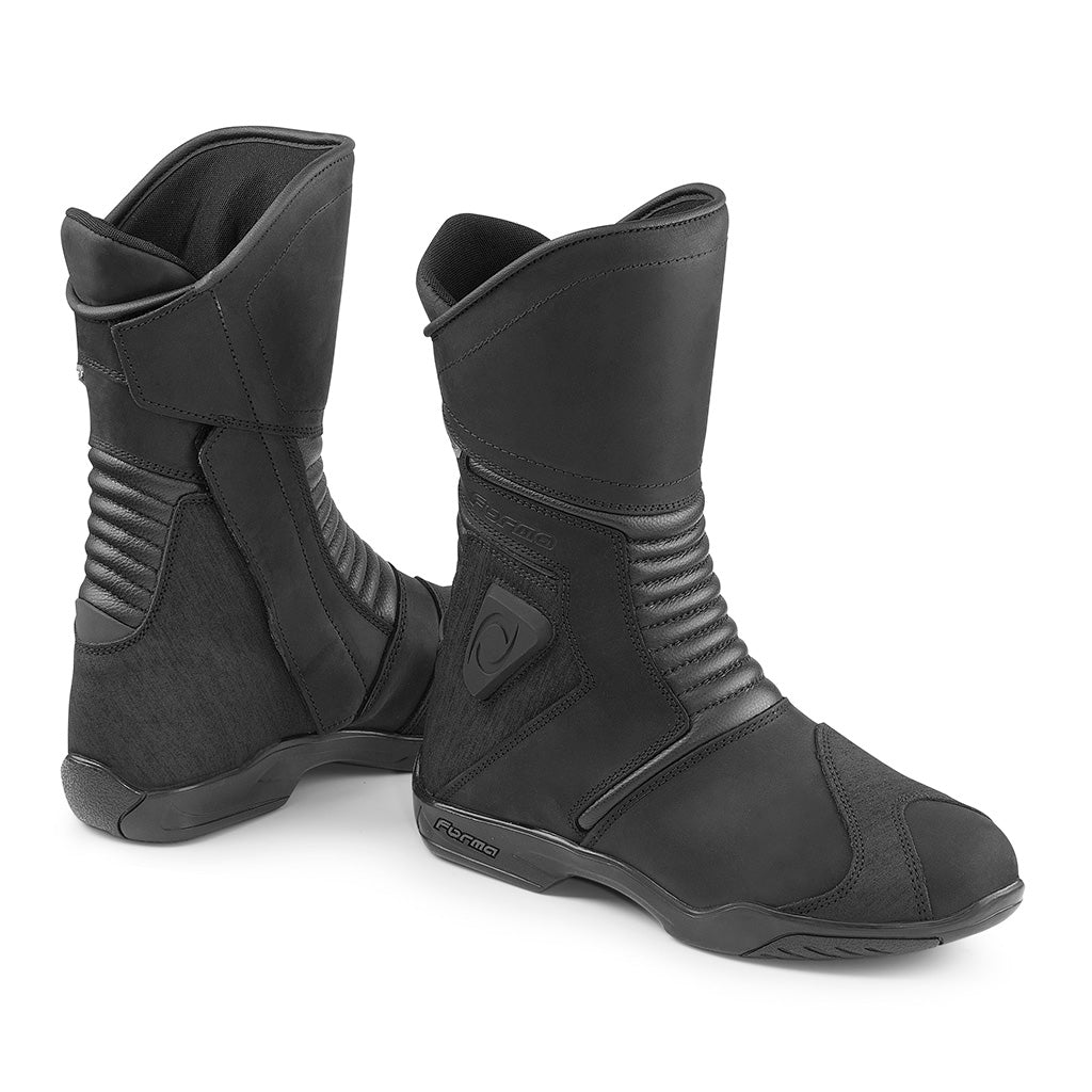 Forma Black Leather Motorcycle Touring Boots, Men\'s Size 9 - Protective Gear Forma Boots for sale | eBay main image 2